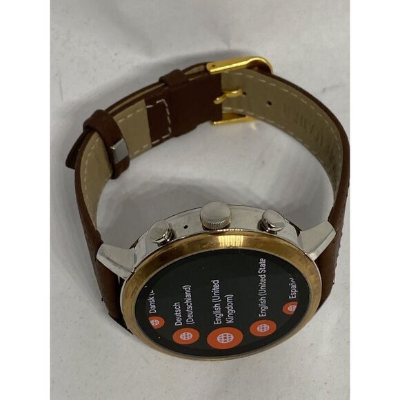 Fossil Gen 4 Authentic Digital Dial Smart Watch Custom Band FTW6016 LT337 - Picture 8 of 12